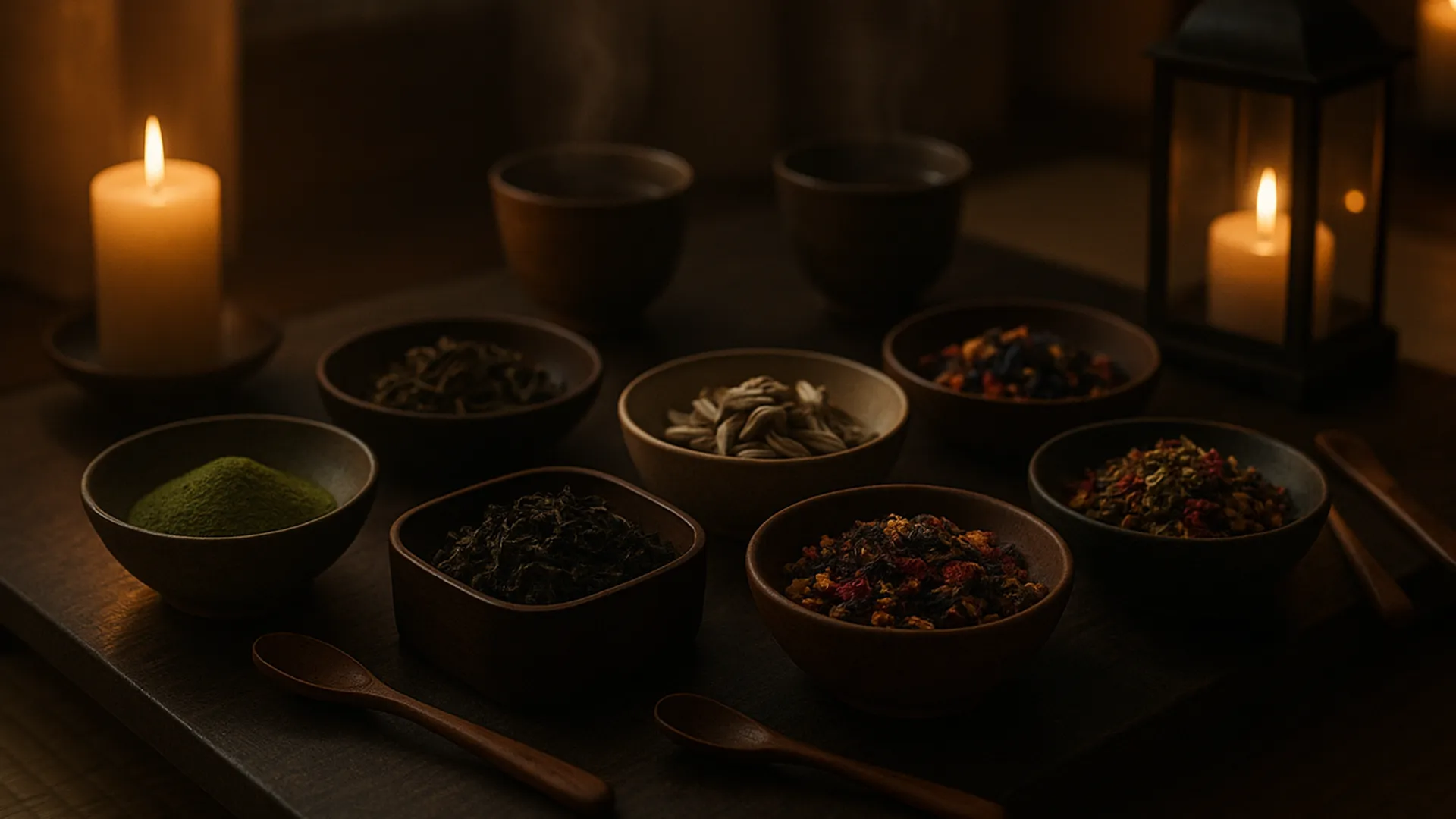 Rare loose-leaf teas at Moon & Steam